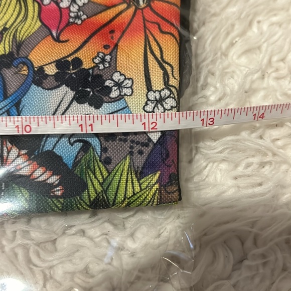 Tropical Print Draw String Backpack with String Straps NWOT PURSE-SALE was $15 - Picture 8 of 9